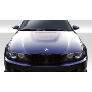 2004-2006 BMW 3 Series E46 2DR Duraflex M3 Look Hood- 1 Piece - image 1