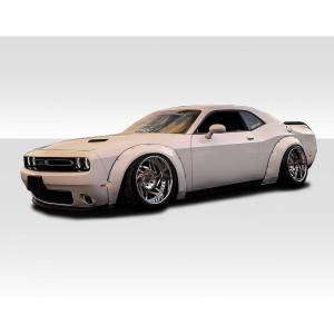 2008-2023 Dodge Challenger Duraflex Novara Wide Body Kit - 4 Piece - image 1