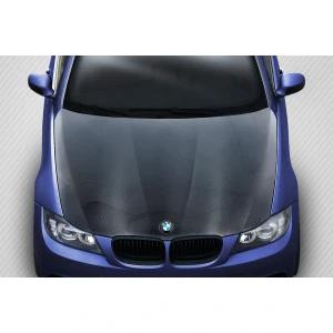 2009-2011 BMW 3 Series OEM Look Carbon Fiber Hood - image 1