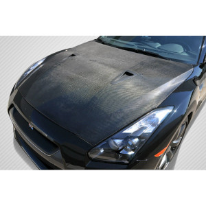 2009-2016 Nissan GT-R R35 OEM Look Hood - 1 Piece - image 1