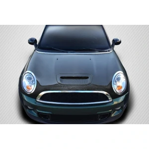 2007-2015 MINI Cooper OEM Look Carbon Fiber Hood - image 1