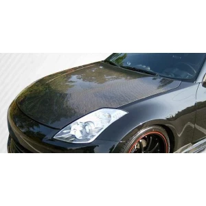 2007-2008 Nissan 350Z OEM Look Carbon Fiber Hood - image 1