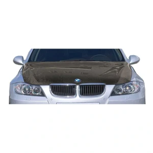 2006-2008 BMW 3 Series OEM Look Carbon Fiber Hood - image 1