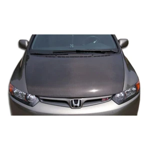 2006-2011 Honda Civic OEM Look Carbon Fiber Hood - image 1