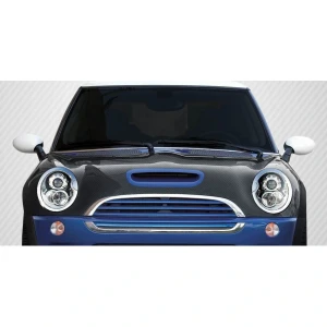 2002-2006 Mini Cooper / Cooper S R50 R53 2005-2008 Cooper convertible R52 OEM Look Hood - 1 Piece - image 1