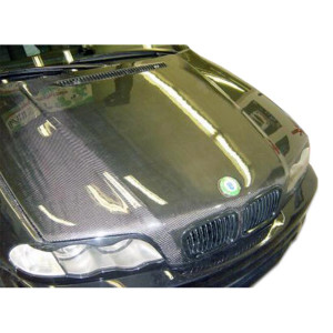 1999-2001 BMW 3 Series E46 4DR Carbon Creations OEM Look Hood - 1 Piece - image 1