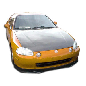 1993-1997 Honda Del Sol Carbon Creations Dritech OEM Look Hood - 1 Piece - image 1