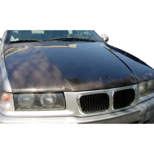 1992-1998 BMW 3 Series OEM Look Carbon Fiber Hood - image 1