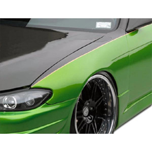 1989-1994 Nissan 240SX S13 Silvia Duraflex S15 Conversion OEM Look Fenders - 2 Piece - image 1