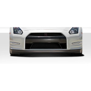 2009-2016 Nissan GT-R R35 OEM Facelift Look Conversion Front Lip Under Air Dam Spoiler- 2 Piece (S) - image 1