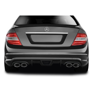 2008-2011 Mercedes C Class W204 / C63 AF-1 Rear Diffuser ( GFK ) - 1 Piece - image 1