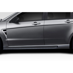 2008-2011 Ford Focus 4DR Duraflex Piranha Side Skirts Rocker Panels - 2 Piece - image 1