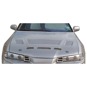 1992-1996 Honda Prelude Duraflex Predator Hood - 1 Piece - image 1