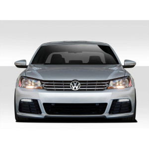 2011-2015 Volkswagen Passat Duraflex R Look Front Bumper - 1 Piece - image 1 2011-2015 Volkswagen Passat Duraflex R Look Front Bumper - 1 Piece - image 1
