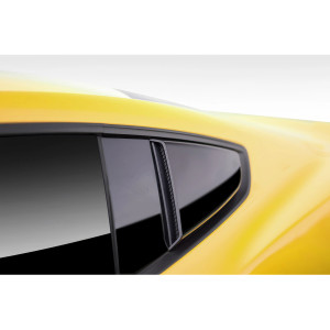 2015-2023 Ford Mustang Duraflex R-Spec Window Scoops - 2 Piece (S) - image 1