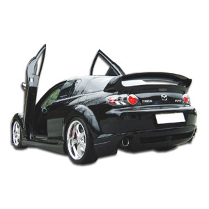 2004-2008 Mazda RX-8 R-Speed Rear Lip Under Spoiler Air Dam - 1 Piece - image 1