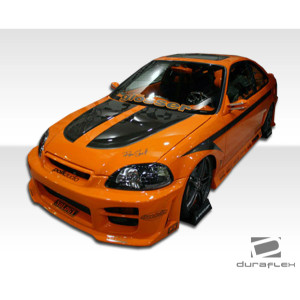 1999-2000 Honda Civic 2DR R34 Body Kit - 4 Piece - image 1