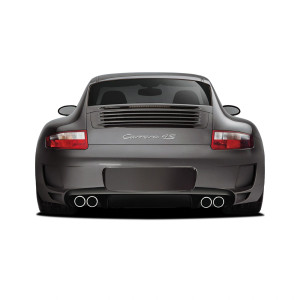 2005-2008 Porsche 911 Carrera 997 Carrera AF-1 Rear Bumper (will only fit c4/c4s) ( GFK ) - 1 Piece (S) - image 1