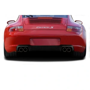 2005-2008 Porsche 997 AF-1 Carbon Fiber Rear Lip - image 1