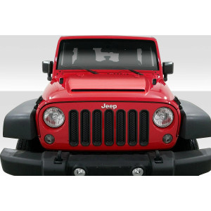 2007-2018 Jeep Wrangler Rage Hood - 1 Piece - image 1