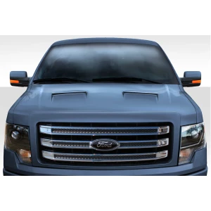 2009-2014 Ford F-150 Ram Air Hood - 1 Piece - image 1