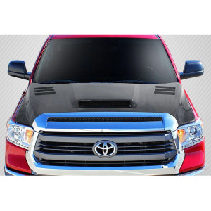 2014-2021 Toyota Tundra Carbon Creations RK-S Hood - 1 Piece - image 1