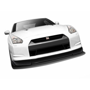 2009-2011 Nissan GT-R R35 Carbon AF-2 Front Add-On Spoiler ( CFP ) - 1 Piece - image 1