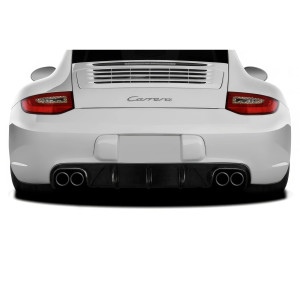 2009-2011 Porsche 911 Carrera 997 C2 C2S C4 C4S Targa 4 Targa 4S Cabriolet Carbon AF-2 Rear Diffuser ( CFP ) - 1 Piece - image 1