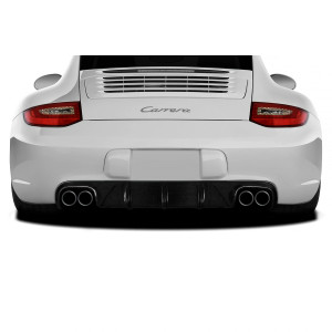 2009-2011 Porsche 911 Carrera 997 C2 C2S C4 C4S Targa 4 Targa 4S Cabriolet Carbon AF-2 Rear Diffuser ( CFP ) - 1 Piece - image 1
