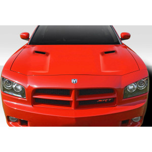 2006-2010 Dodge Charger SRT2 Look Hood - 1 Piece - image 1