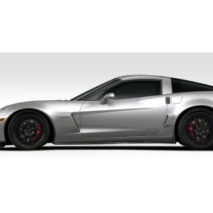 2005-2013 Chevrolet Corvette C6 Stingray Z Side Skirt Rocker Panels - 2 Piece - image 1