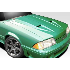 1987-1993 Ford Mustang STM Hood - 1 Piece - image 1