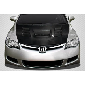 2006-2011 Honda Civic Supremo Carbon Fiber Hood - image 1