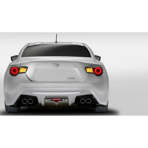 2013-2020 Scion FR-S Toyota 86 Subaru BRZ TD3000 Rear Lip Under Spoiler Air Dam - 1 Piece - image 1