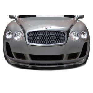 2003-2010 Bentley Continental GT GTC Carbon AF-2 Front Lip Spoiler ( CFP ) - 1 Piece ( Must be used with Carbon AF-2 Front Bumper) (S) - image 1
