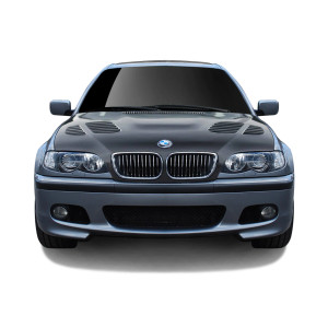 2002-2005 BMW 3 Series E46 4DR Carbon AF-2 Hood ( CFP ) - 1 Piece - image 1