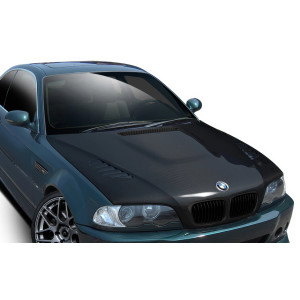 2001-2006 BMW M3 E46 Carbon AF-2 Hood ( CFP )- 1 Piece - image 1