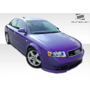 2002-2005 Audi A4 B6 Type A Front Lip Under Spoiler Air Dam - 1 Piece - image 1