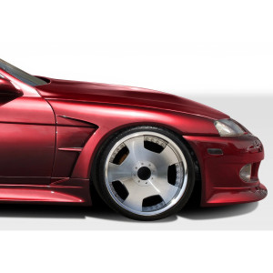 1992-2000 Lexus SC Series SC300 SC400 Duraflex V-Speed Wide Body Front Fenders - 2 Piece - image 1