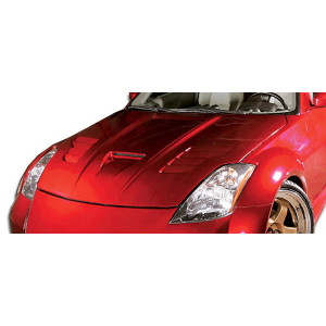 2003-2006 Nissan 350Z Z33 Duraflex Vader Hood - 1 Piece - image 1
