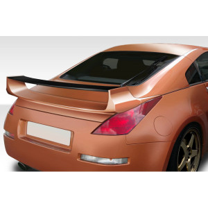 2003-2008 Nissan 350Z Z33 2DR Coupe Vader 3 Rear Wing Trunk Lid Spoiler - 1 Piece - image 1