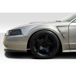 1999-2004 Ford Mustang Duraflex Velocity Fenders - 2 Piece - image 1