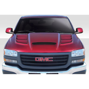 1999-2006 GMC Sierra 2000-2006 Yukon Duraflex Viper Look Hood - 1 Piece - image 1