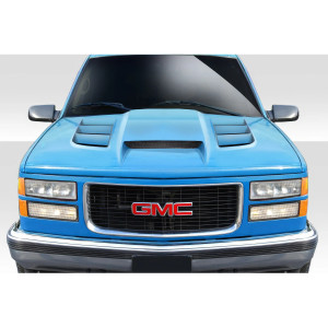 1988-1999 Chevrolet GMC C Series / K Series Pickup 1992-1999 Tahoe Yukon Suburban Duraflex Viper Look Hood - 1 Piece - image 1 1988-1999 Chevrolet GMC C Series / K Series Pickup 1992-1999 Tahoe Yukon Suburban Duraflex Viper Look Hood - 1 Piece - image 1