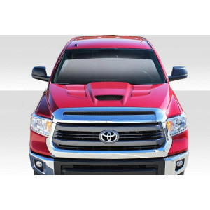 2014-2021 Toyota Tundra Duraflex Viper Look Hood - 1 Piece - image 1