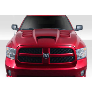 2009-2018 Dodge Ram 1500 Viper Look Hood - 1 Piece - image 1