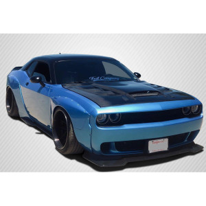 2008-2023 Dodge Challenger Carbon Creations Viper Look Hood - 1 Piece - image 1