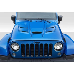 2007-2018 Jeep Wrangler Viper Look Hood - image 1