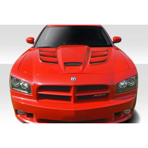 2006-2010 Dodge Charger Viper Look Hood - 1 Piece - image 1
