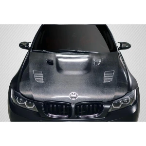 2009-2011 BMW 3 Series AF1 Carbon Fiber Hood - image 1